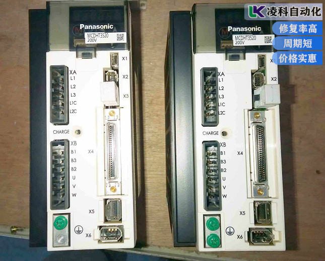 松下變頻器故障維修上電不顯示故障實戰